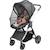 Moustiquaire pour poussette TINEO ALL INCLUSIVE - Ouverture facile avec zip - Poche rangement incluse GRIS 2 - vertbaudet enfant 