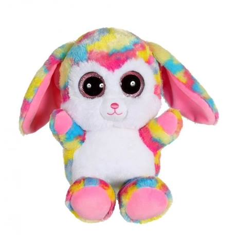 Gipsy Toys - Brilloo Friends - Lapin Troody - 23 cm - Rose & Jaune ROSE 1 - vertbaudet enfant 