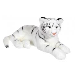 Jouet-Premier âge-Peluches-Gipsy Toys - Fauve Allongé - 60 cm - Tigre Blanc - 60 cm