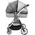 Moustiquaire pour poussette TINEO ALL INCLUSIVE - Ouverture facile avec zip - Poche rangement incluse GRIS 3 - vertbaudet enfant 