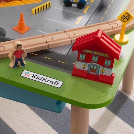 KidKraft - Ensemble table de jeu et train en bois Montagne rocheuse MULTICOLORE 5 - vertbaudet enfant 