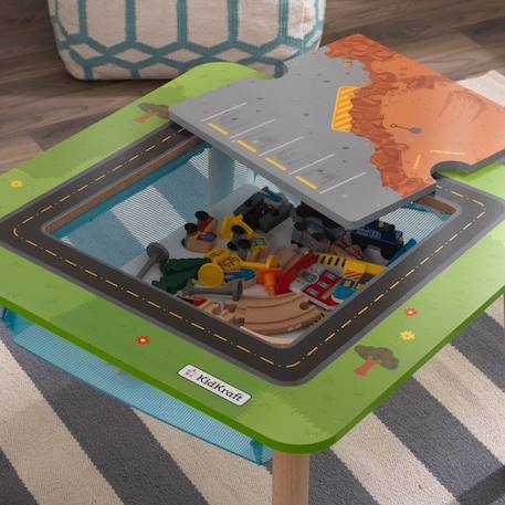 KidKraft - Ensemble table de jeu et train en bois Montagne rocheuse MULTICOLORE 3 - vertbaudet enfant 