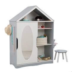 Chambre et rangement-Chambre-Coiffeuse-KidKraft - Armoire/Dressing et Coiffeuse en Bois pour Enfant