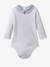 Body col rayé bébé coton biologique CYRILLUS rayé bleu 1 - vertbaudet enfant 