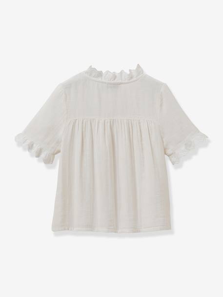 Fille-Chemise fille en gaze coton bio CYRILLUS