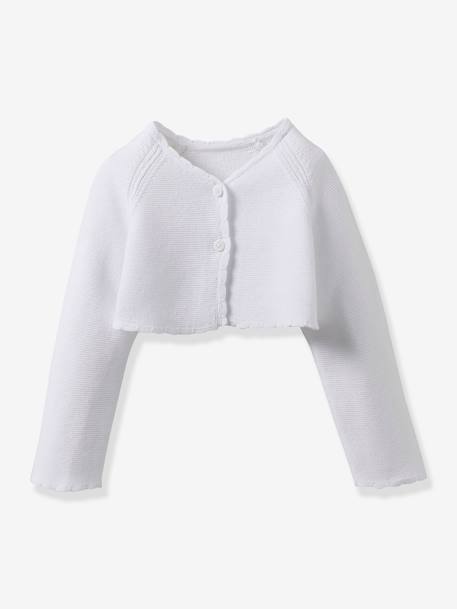 Gilet blanc 1 - vertbaudet enfant 