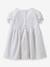 Robe brodée bébé collection fêtes et mariages CYRILLUS blanc 2 - vertbaudet enfant 