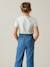 Pantalon large fille en denim light CYRILLUS stone 3 - vertbaudet enfant 