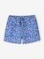 Boxer de bain fleuri homme collection Team famille bleu imprimé 4 - vertbaudet enfant 