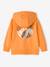 Sweat zippé à capuche motif surf au dos garçon orange 3 - vertbaudet enfant 