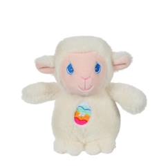 Jouet-Premier âge-Peluches-Gipsy Toys - Les Amis de Pâques Sonores - Agneau- 13 cm - Beige