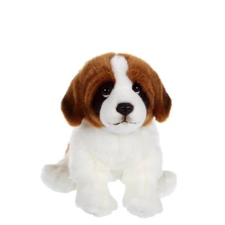 Gipsy Toys - Chien Floppy Assis - Saint Bernard - 25 cm - Marron & Blanc MARRON 1 - vertbaudet enfant 