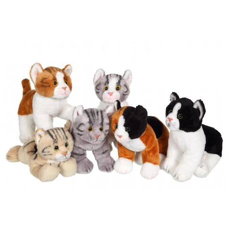 Gipsy Toys - Chat Floppikitty - 22 cm - Roux et Blanc BLANC 4 - vertbaudet enfant 