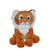 Gipsy Toys - P'tit Sauvageons - 15 cm - Tigre - Marron & Blanc MARRON 1 - vertbaudet enfant 