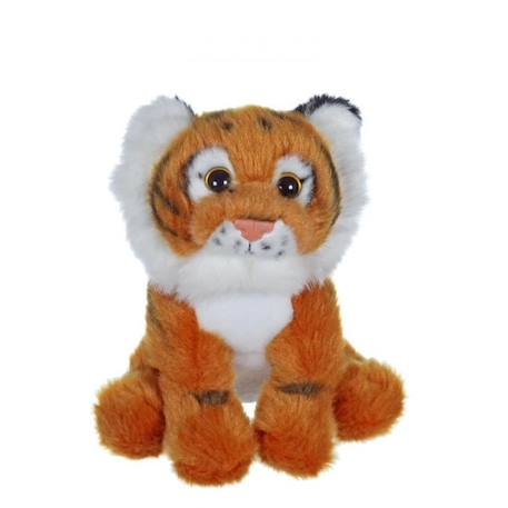 Gipsy Toys - P'tit Sauvageons - 15 cm - Tigre - Marron & Blanc MARRON 1 - vertbaudet enfant 