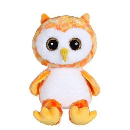 Gipsy Toys - Brilloo Friends - Chouette Hootsy - 30 cm  - Jaune & Orange JAUNE 1 - vertbaudet enfant 