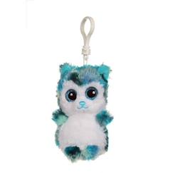 Jouet-Gipsy Toys - Porte-clés Brilloo Friends en Peluche - Chien Koolio - 8 cm