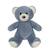 Gipsy Toys - Ours Trendy - L'Ours en Peluche à Câliner - 24 cm - Bleu Jeans BLEU 1 - vertbaudet enfant 