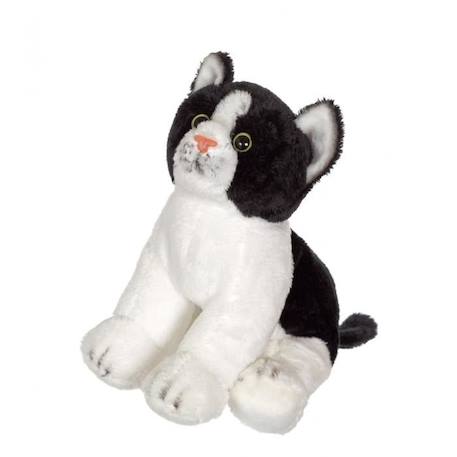 Gipsy Toys - Chat Floppikitty  - 22 cm - Noir & Blanc BLANC 2 - vertbaudet enfant 