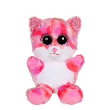 Gipsy Toys - Brilloo Friends - Chat Roomy  - 23 cm ROSE 1 - vertbaudet enfant 