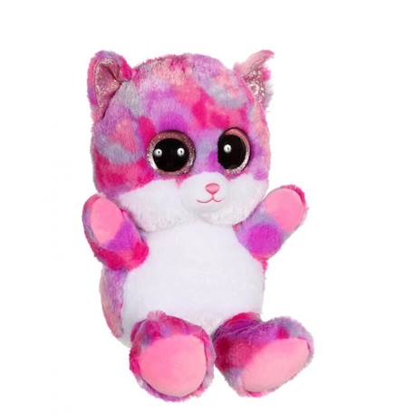 Gipsy Toys - Brilloo Friends - Chat Liloo- 23 cm  - Rose & Violet ROSE 2 - vertbaudet enfant 