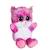 Gipsy Toys - Brilloo Friends - Chat Liloo- 23 cm - Rose & Violet ROSE 2 - vertbaudet enfant 