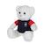 Gipsy Toys - Ours FFF- 25 cm - Bleu Blanc Rouge BLEU 2 - vertbaudet enfant 