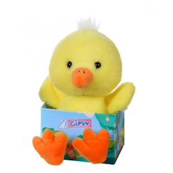 Jouet-Premier âge-Gipsy Toys - Les P'Tits Gardenous  - Poussin - 14 cm - Jaune