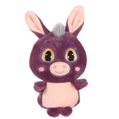 Jouet-Premier âge-Peluches-Gipsy Toys - Ane Coco - Collectimals  - 10 cm - Violet