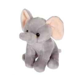 Jouet-Premier âge-Peluches-Gipsy Toys - P'tit Sauvageons - 15 cm - Elephant Gris