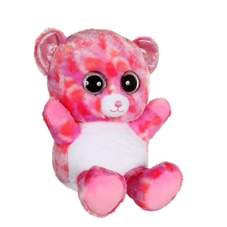 Gipsy Toys - Brilloo Friends - Ours Hoopy - 30 cm  - Rose ROSE 2 - vertbaudet enfant 