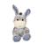 Gipsy Toys - Les marinières - Âne - 15 cm - Gris Rayures Bleues GRIS 1 - vertbaudet enfant 