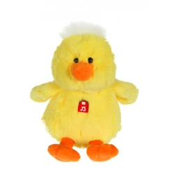 Jouet-Premier âge-Peluches-Gipsy Toys - Les Pakidoo Sonores - 15 cm - Poussin Jaune