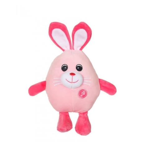 Gipsy Toys - Funny Eggs Sonores - 15 cm - Lapin Rose ROSE 1 - vertbaudet enfant 