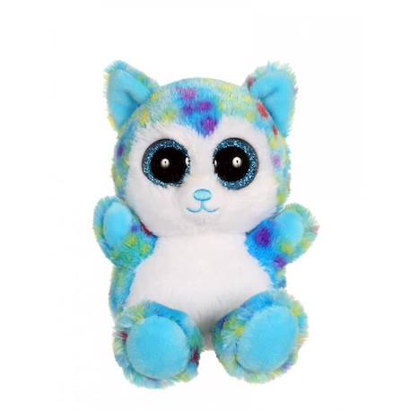 Gipsy Toys - Brilloo Friends - Husky Igloo - 13 cm - Bleu BLEU 1 - vertbaudet enfant 