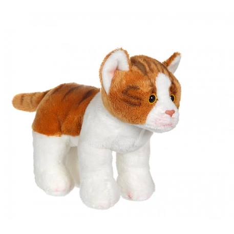 Gipsy Toys - Chat Floppikitty - 22 cm - Roux et Blanc BLANC 3 - vertbaudet enfant 