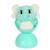 Gipsy Toys - Elephant Skippy - Collectimals  - 10 cm - Bleu BLEU 2 - vertbaudet enfant 