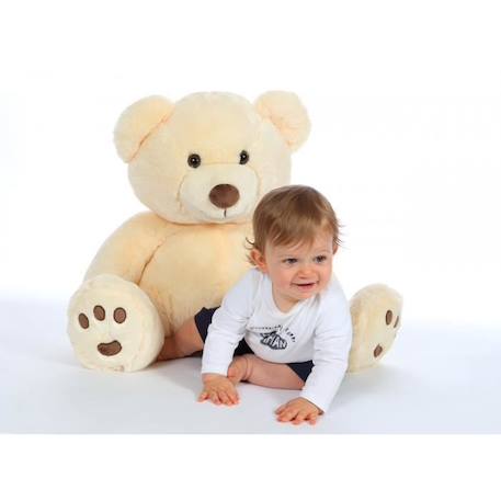 Gipsy Toys - Ours Patachon - 80 cm - Crème BEIGE 1 - vertbaudet enfant 