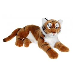 Jouet-Premier âge-Peluches-Gipsy Toys - Fauve Allongé - 60 cm - Tigre Brun - 60 cm