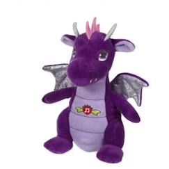 Jouet-Premier âge-Peluches-Gipsy Toys - Dragon sonore - 17 cm - Violet