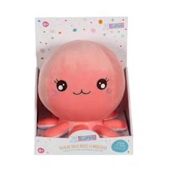 Gipsy Toys - Baby Squishi - Pieuvre - 22 cm - Rose  - vertbaudet enfant