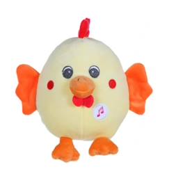 Jouet-Premier âge-Gipsy Toys - Funny Eggs Sonores - 15 cm - Poule Jaune