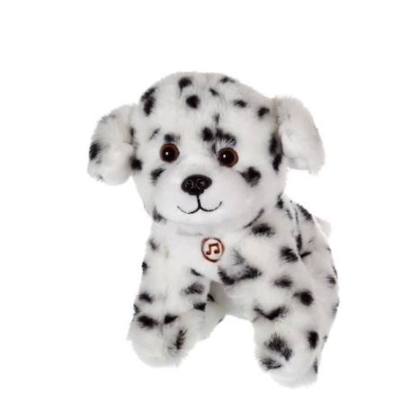 Gipsy Toys - Chien Mimi Dogs Sonore - 18 cm - Blanc Tâches Noires BLANC 1 - vertbaudet enfant 