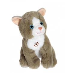 Jouet-Premier âge-Peluches-Gipsy Toys - Chat Mimi Cats Sonore - 18 cm - Gris