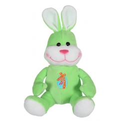 Jouet-Premier âge-Peluches-Gipsy Toys - Les Copains de Pâques Musicaux - 15 cm - Lapin Vert