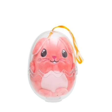 Gipsy Toys - Œuf Cosymals de Pâques - Lapin - 12 cm - Rose BLANC 1 - vertbaudet enfant 