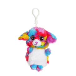 Gipsy Toys - Porte-clés Brilloo Friends en Peluche -  Chien Frootsy - 8 cm  - vertbaudet enfant