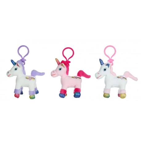 Gipsy Toys - Porte-clés - Licorne Lica Bella 10 cm - Rose ROSE 2 - vertbaudet enfant 