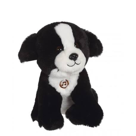 Gipsy Toys - Chien Mimi Dogs Sonore - 18 cm - Noir & Blanc NOIR 1 - vertbaudet enfant 