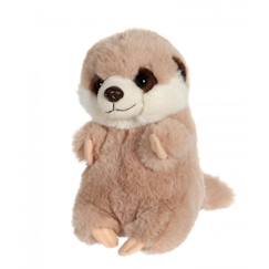 Jouet-Premier âge-Peluches-Gipsy Toys - P'tits Farouches - Suricate - 15 cm -   Beige